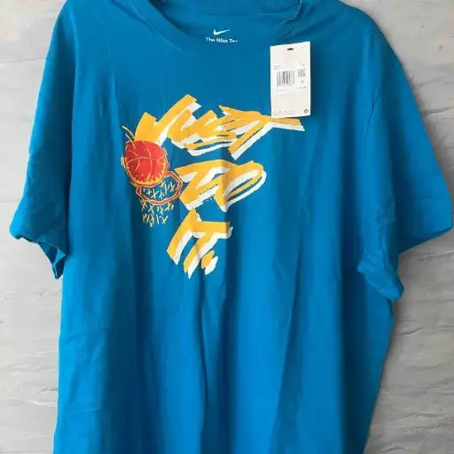 PLAYERA NIKE JUST DO IT COLOR AZUL TALLA 2 XL